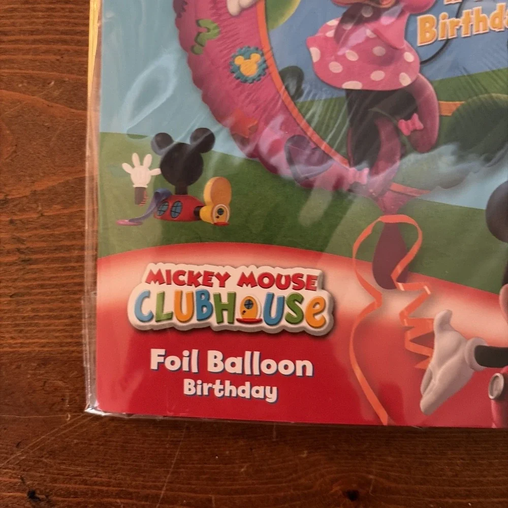 1 Disney Minnie Mouse Happy Birthday Foil Balloons Anagram 17 inch‎ USA